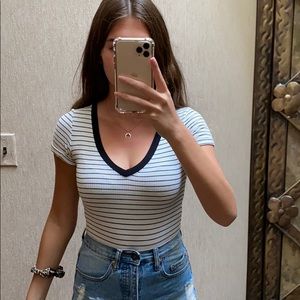 Stripe American Eagle Bodysuit